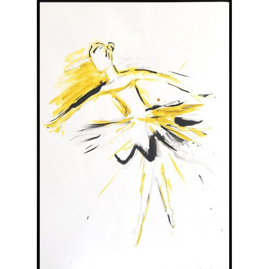 Styles En Peinture Galerie arnaud | Golden Dancer Iii