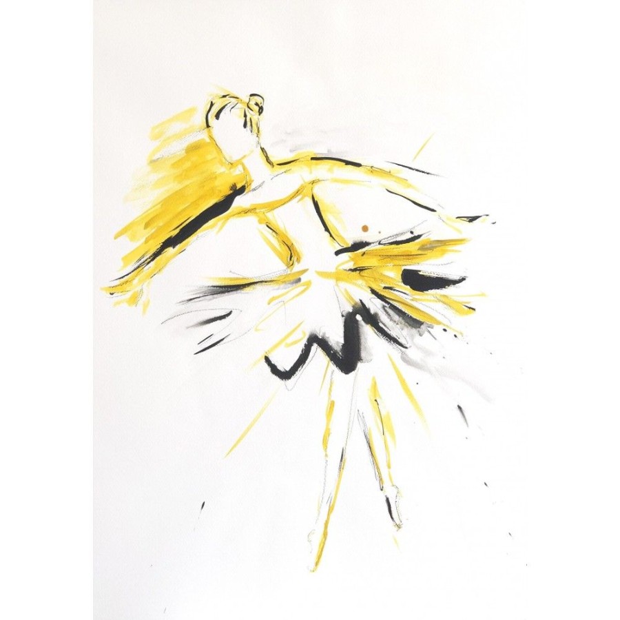 Styles En Peinture Galerie arnaud | Golden Dancer Iii