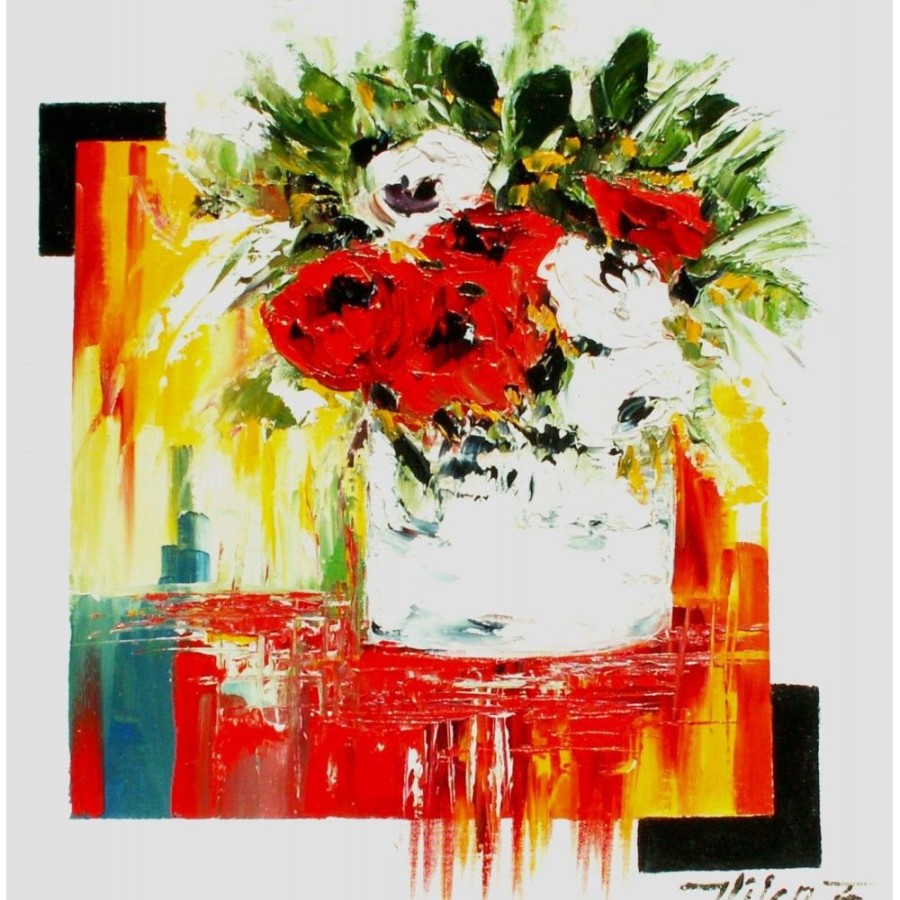 Styles En Peinture Galerie arnaud | Bouquet Eclatant