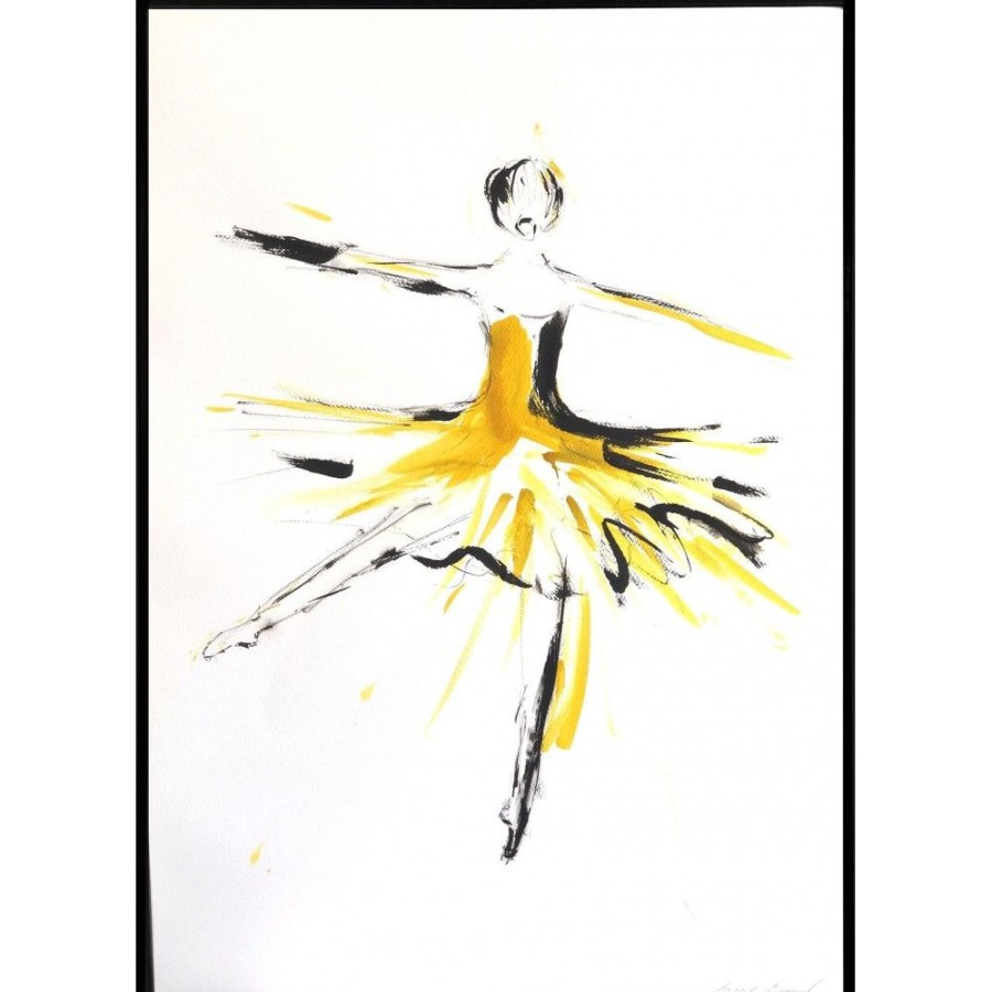 Styles En Peinture Galerie arnaud | Golden Dancer Ii