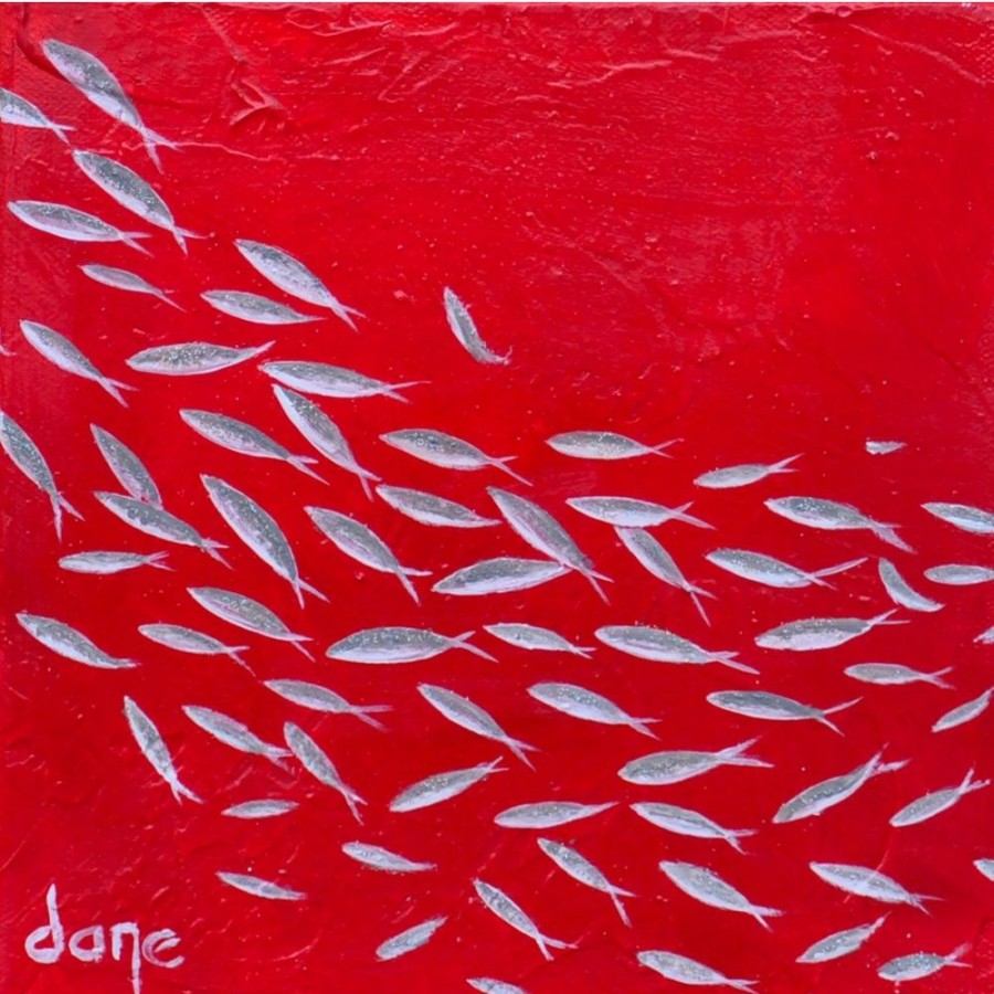 Styles En Peinture Galerie arnaud | Silver Fishes