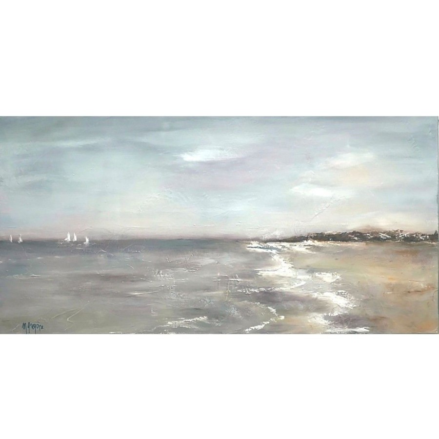 Styles En Peinture Galerie arnaud | Vue Plage Ile De Re