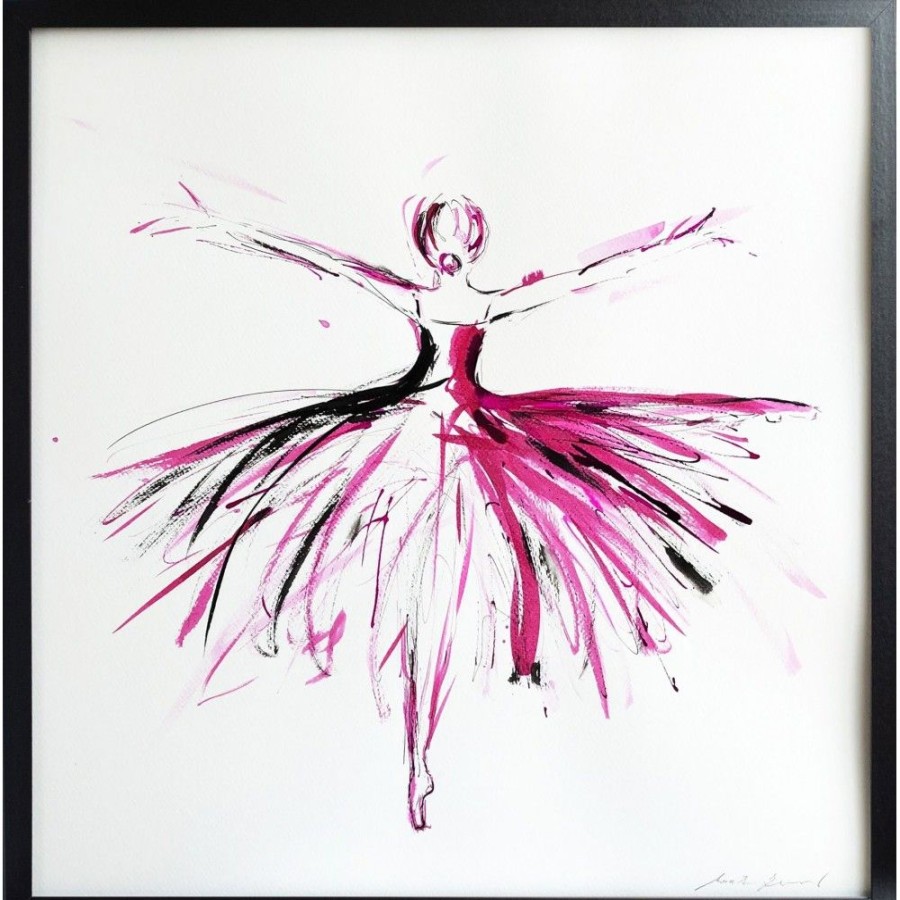 Styles En Peinture Galerie arnaud | Dark Pink