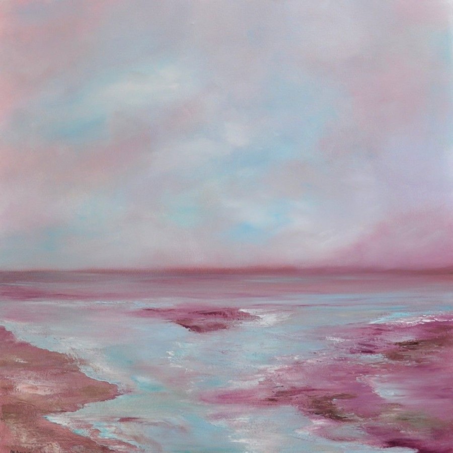 Styles En Peinture Galerie arnaud | Harmonie Mauve Et Turquoise