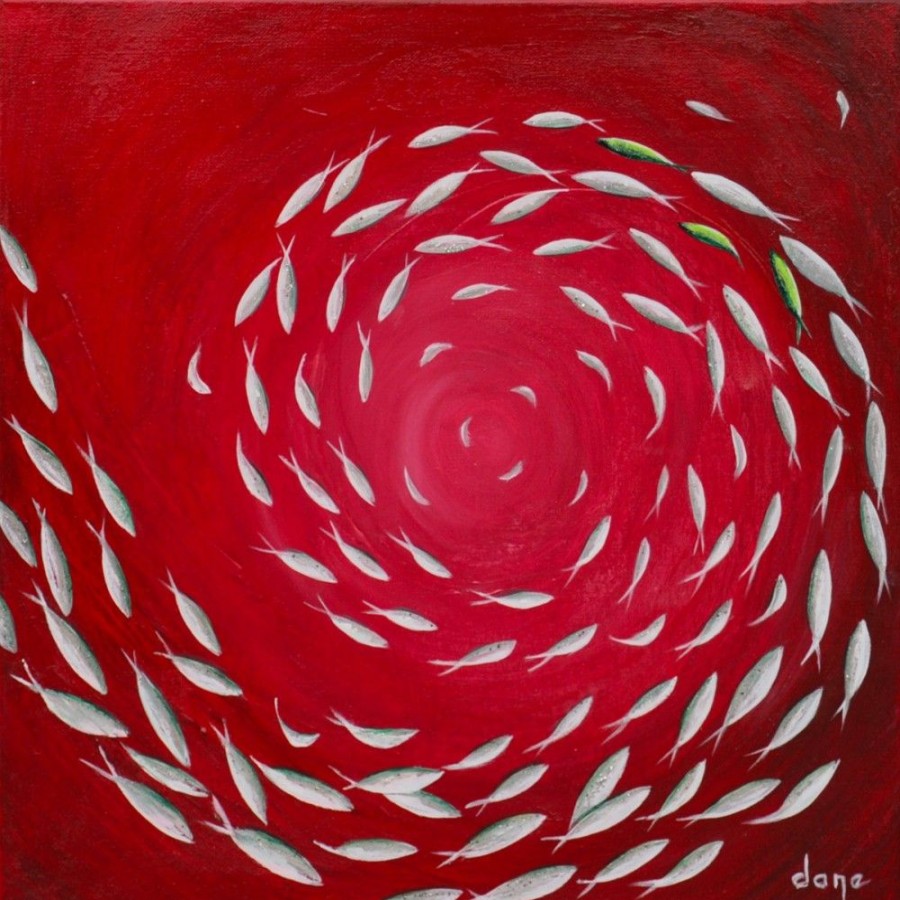 Styles En Peinture Galerie arnaud | Red Fish