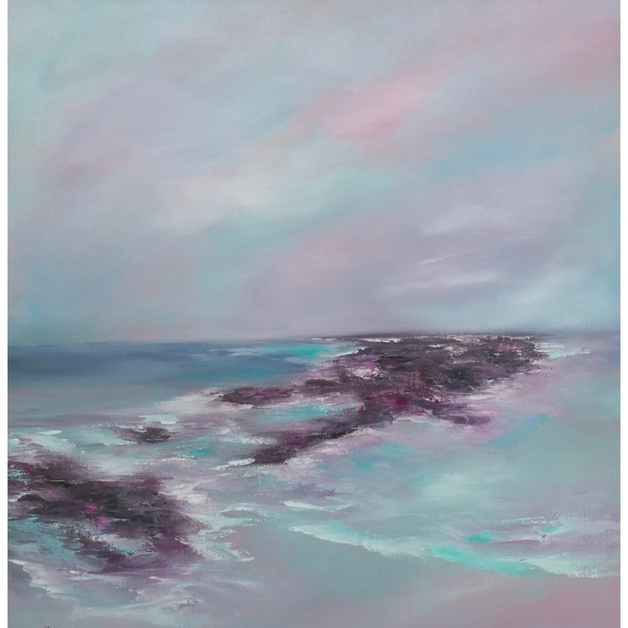 Styles En Peinture Galerie arnaud | Maree Basse En Turquoise