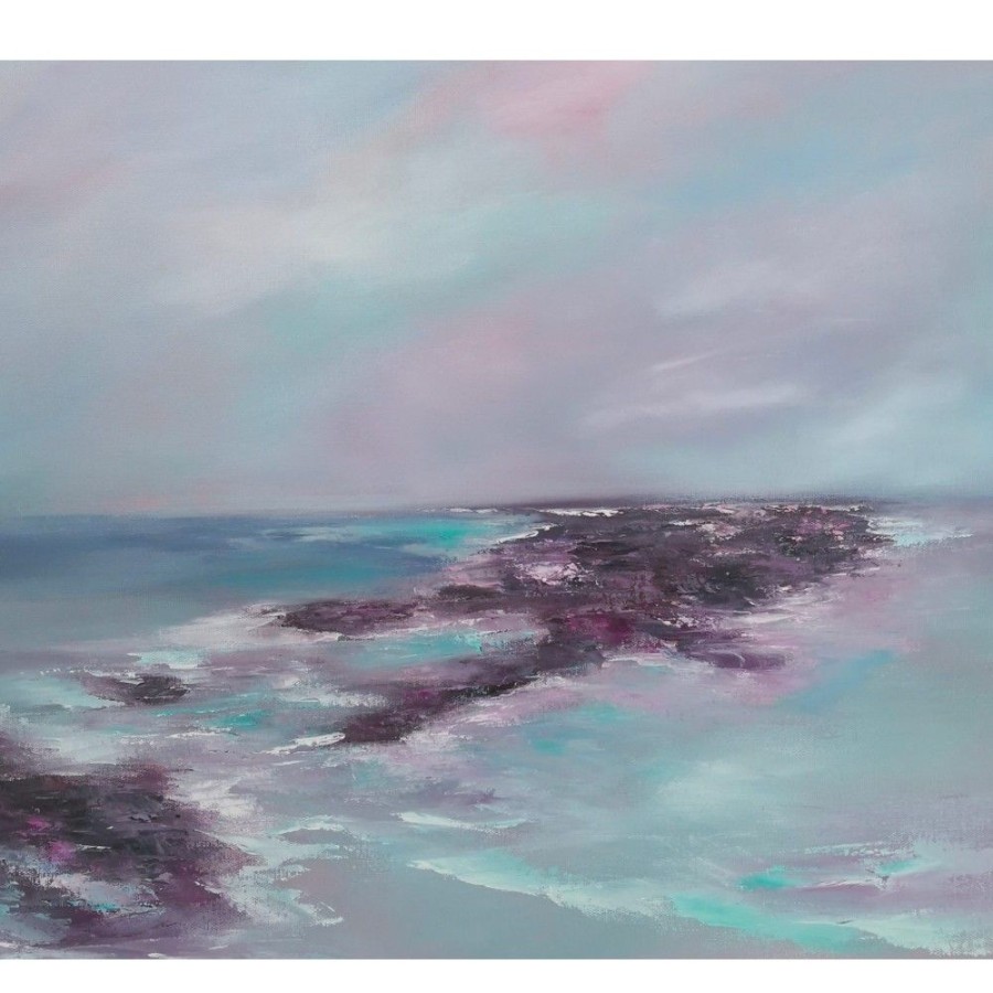 Styles En Peinture Galerie arnaud | Maree Basse En Turquoise