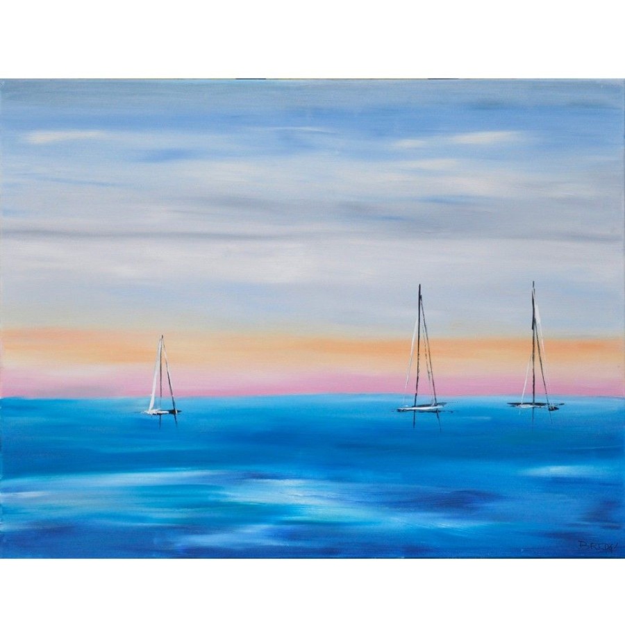 Styles En Peinture Galerie arnaud | Lever De Soleil Sur L'Ocean