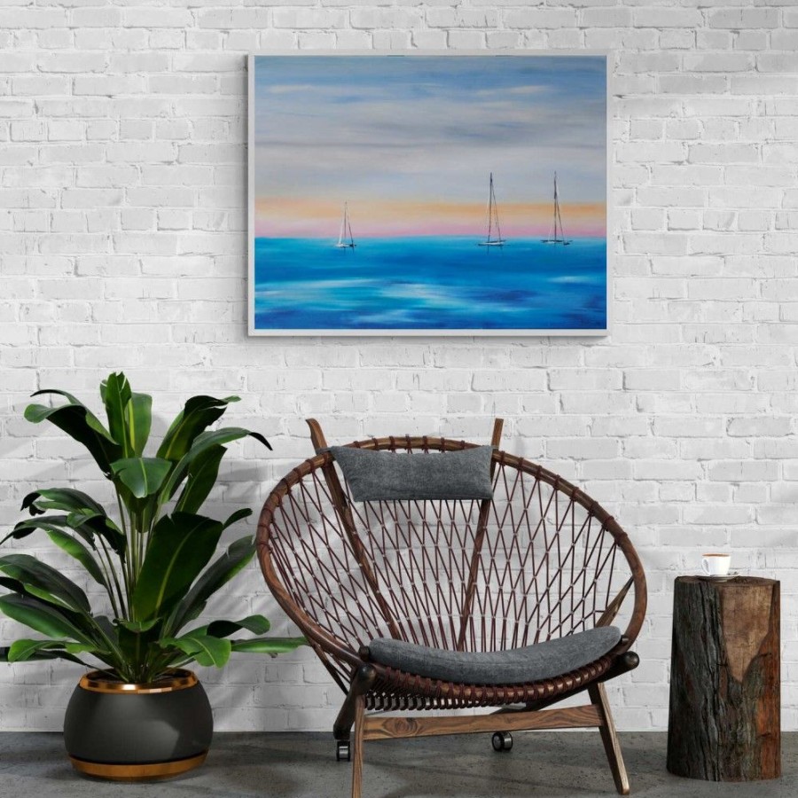 Styles En Peinture Galerie arnaud | Lever De Soleil Sur L'Ocean