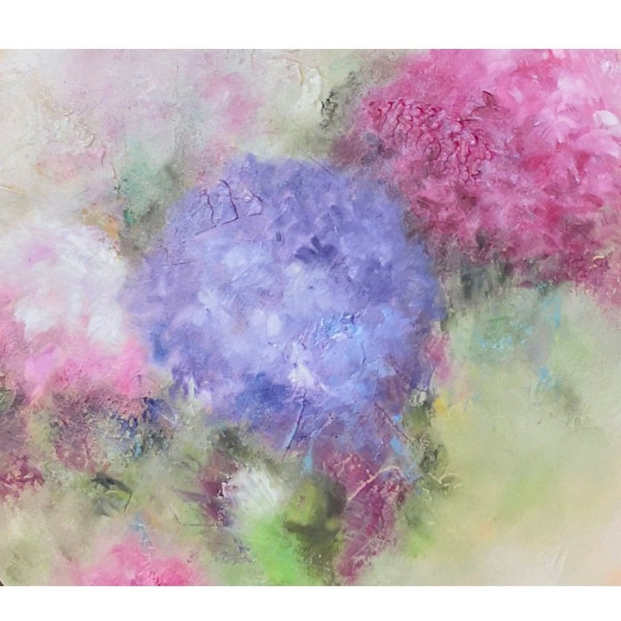 Styles En Peinture Galerie arnaud | Rond D'Hortensias