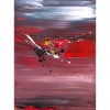 Styles En Peinture Galerie arnaud | Red Dragonfly