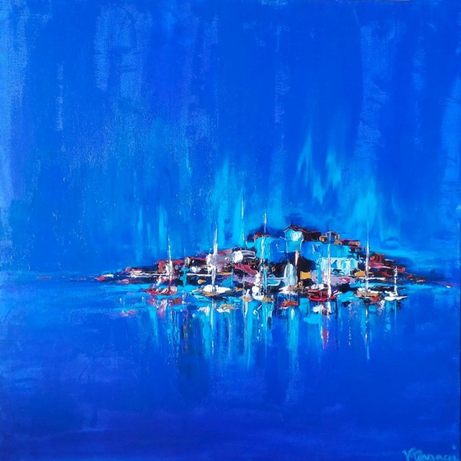 Styles En Peinture Galerie arnaud | Mouillage De Nuit