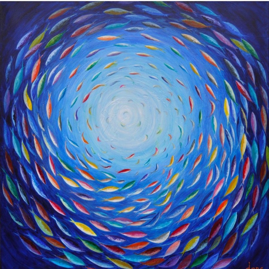 Styles En Peinture Galerie arnaud | Les Poissons De Couleur